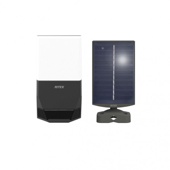 ライテックス 3W×1灯 ソーラー式無線連動センサーライト(送受信型) W-630 1個
