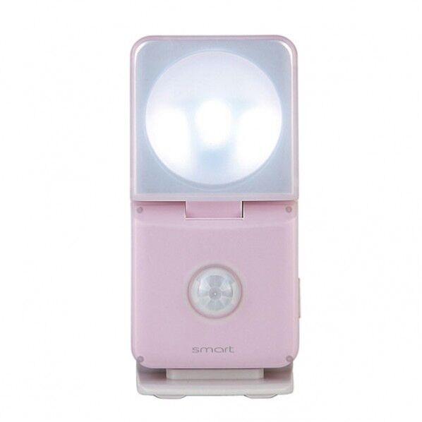 インテリアLEDセンサーライトsmartピンク GS-100(P) 1