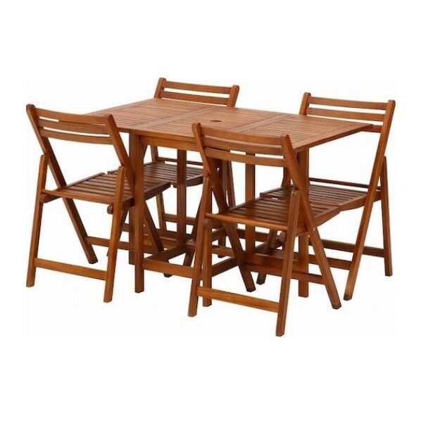 バタフライテーブル&チェアー5点SET