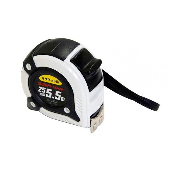 コンベックス スマートギア 25-5.5m マグネット爪 校正証明書+トレサビリティ体系図付 73X69X46mm 72762 1個