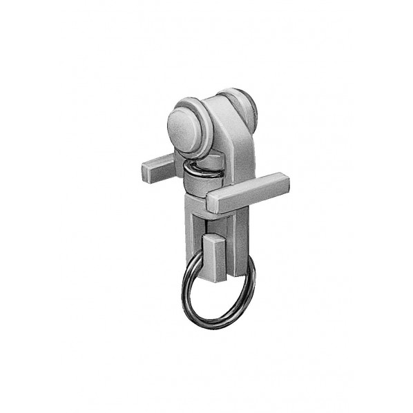 アルミレール(ミニ)用カッシャー(カーテン用)