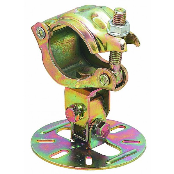 単管クランプ(丸フランジ付)