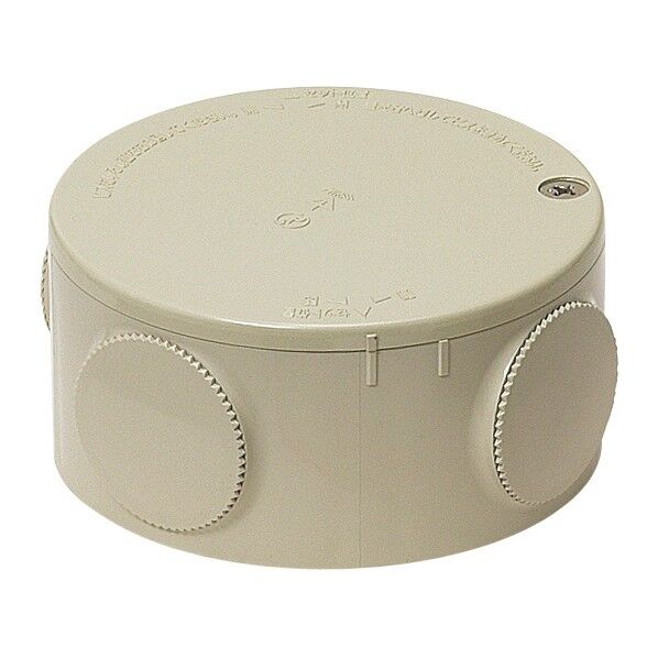 露出用丸形ボックス(ブランクタイプ)