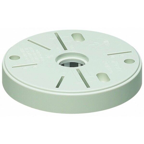 未来工業 ポリ台（照明器具取付用プラスチック絶縁台） 白 POW-220W 1