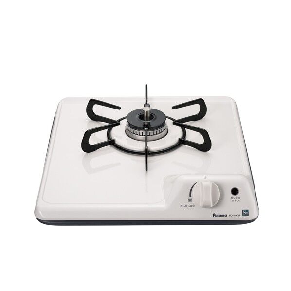 ビルトインコン ミニキッチン 1口 ホーロートップ グリルなし(プロパンガス)