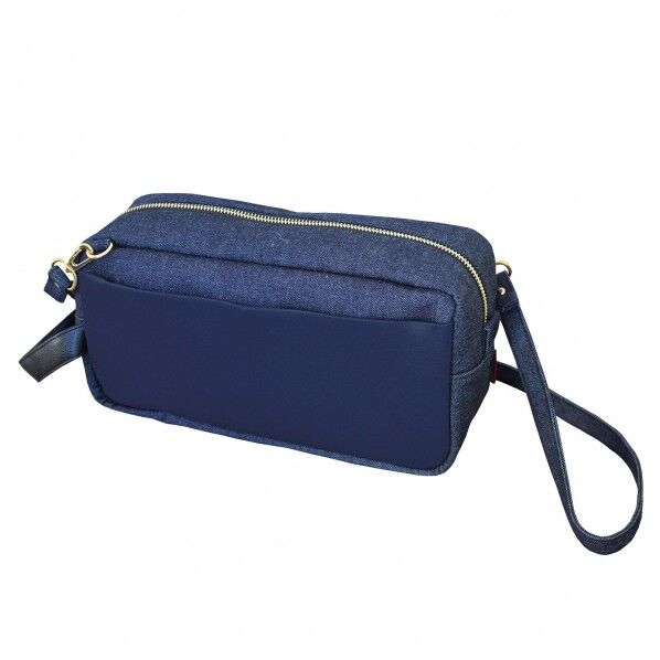 ヤマコー ＃79451 デニムセカンドバッグ 紺