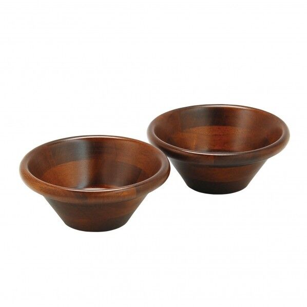 ヤマコー #87871 ペアサラダボウルセットブラウン