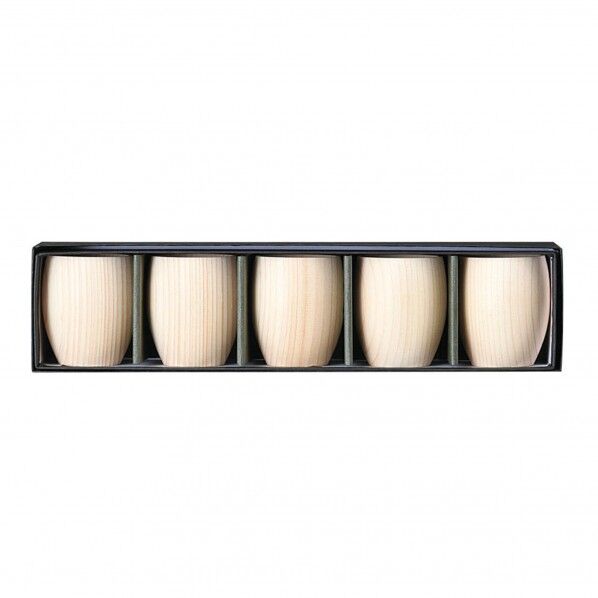 ヤマコー ＃89246 粋 丸ぐいのみ5点セット