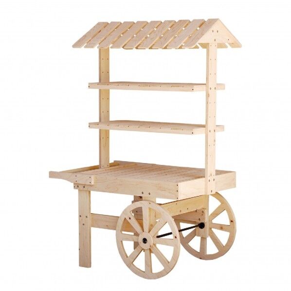 ヤマコー #55770 HP 多目的ワゴン無塗装