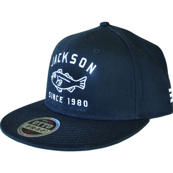 JS バックキャップ Collegefish ブラック&ブラック