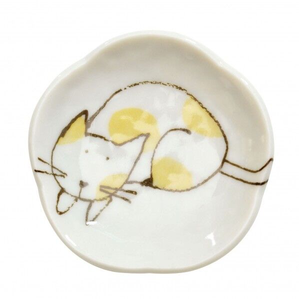 ヤマコー ＃80198 にゃんこ皿 きい 10入