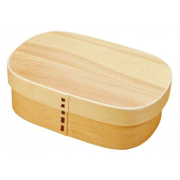 ヤマコー ＃80397 白松ワッパ弁当箱 スクエア