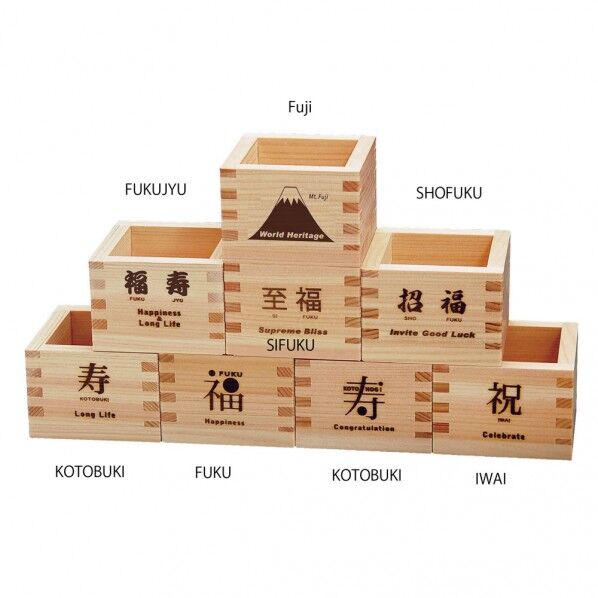 ヤマコー #88400 檜 1合桝 FUKU