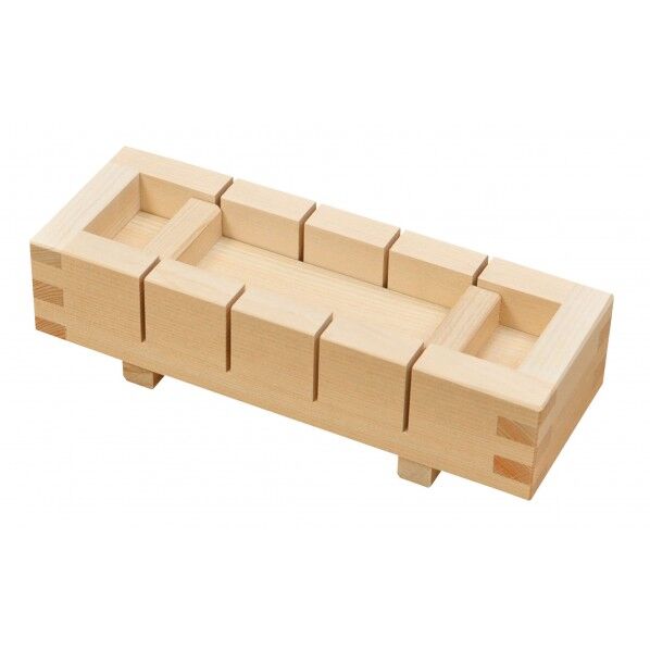 ヤマコー ＃79246 ひのき.押寿司器 五ツ切 大