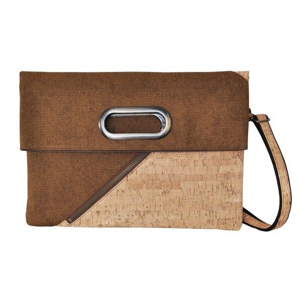 ヤマコー #79258 コルク 帆布3wayクラッチ