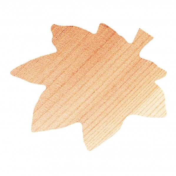 ヤマコー #79399 ウッドペーパー5枚セット もみじ