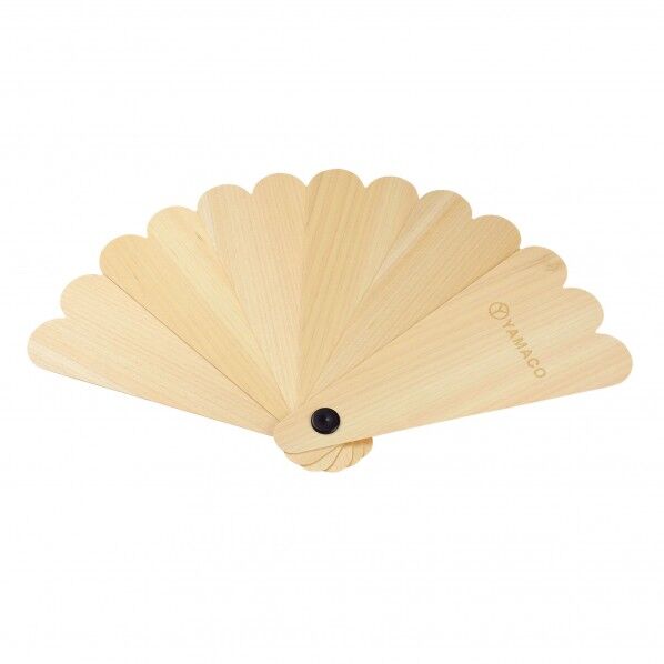 ヤマコー ＃80096 ひのき扇子 6枚板