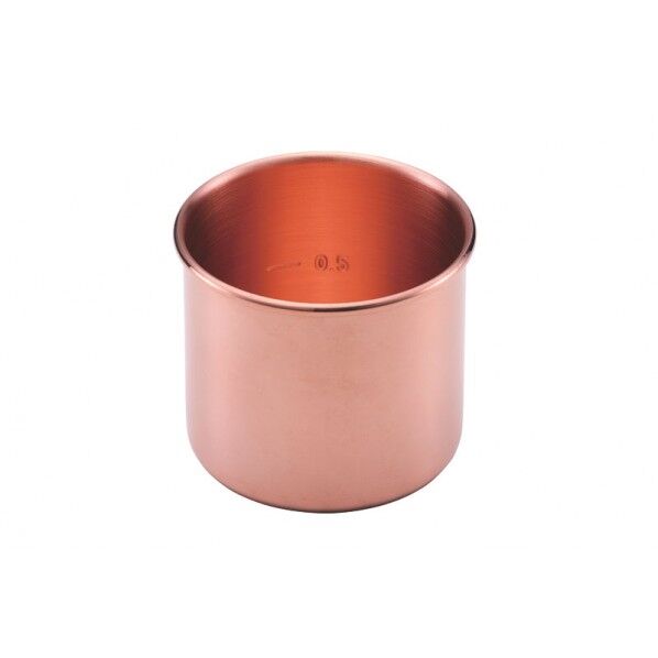 銅の米計量カップ 1合用