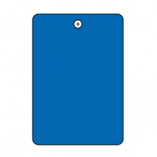 #26無地 青 角丸バルブ札65AC 10P