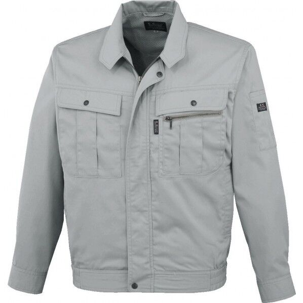 CUC 2508-26-LL 長袖ブルゾン 銀 LL