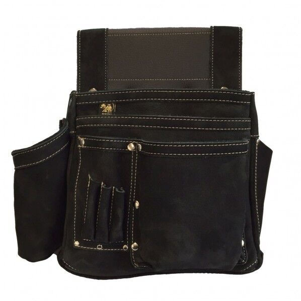 朱雀 ヌバック四型「黒」 ホルダー付