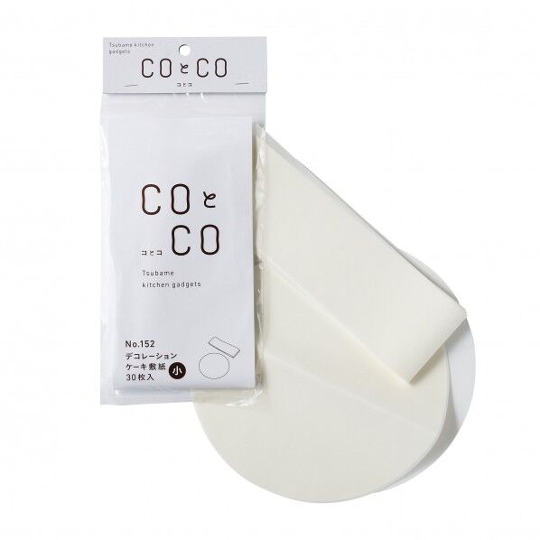 デコレーションケーキ型用敷紙(30枚入) 小 15cm用 WSK17015 1個