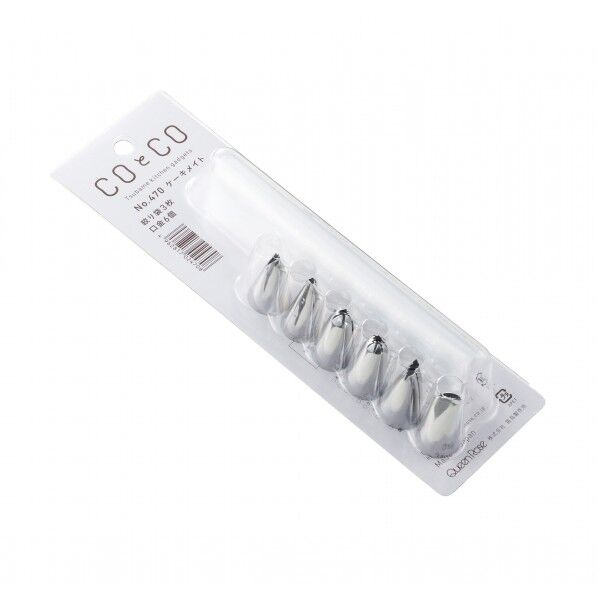 QueenRose ケーキメイト (絞袋・口金セット) No.470 1個