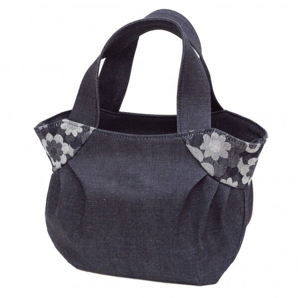 ヤマコー ＃81039岡山デニム Peaceトートアオリ手提