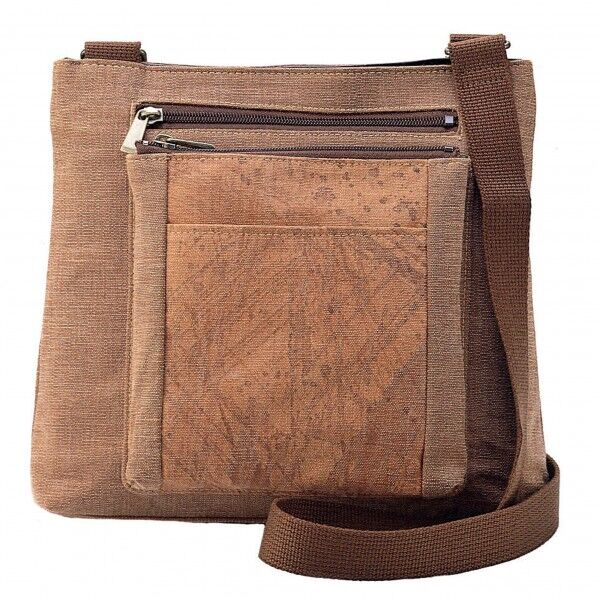 ヤマコー #84412柿渋染手描ポケットショルダKS87T