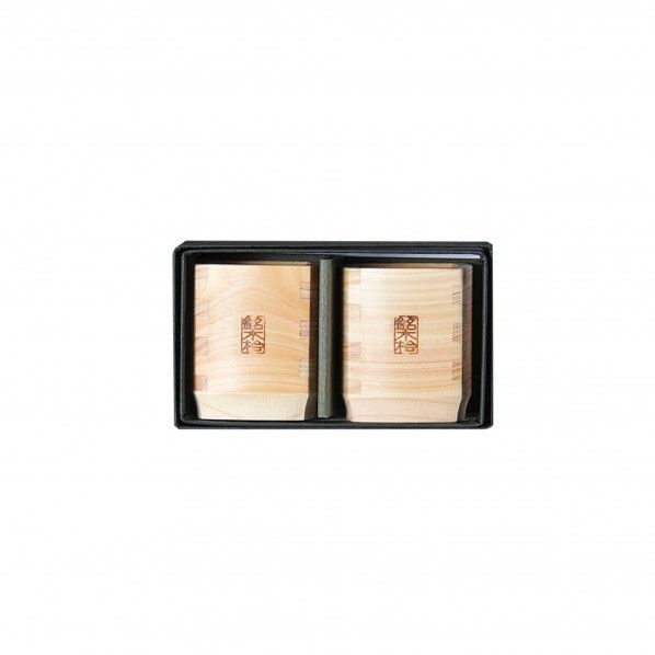 ヤマコー ＃89245 粋 角ぐいのみ2点セット