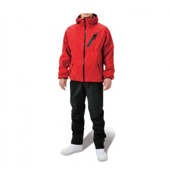 H0820AC レボルブ レインスーツ レッド S