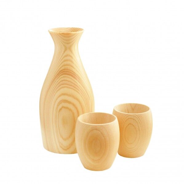 ヤマコー #88893 粋 丸ぐいのみ3点セット