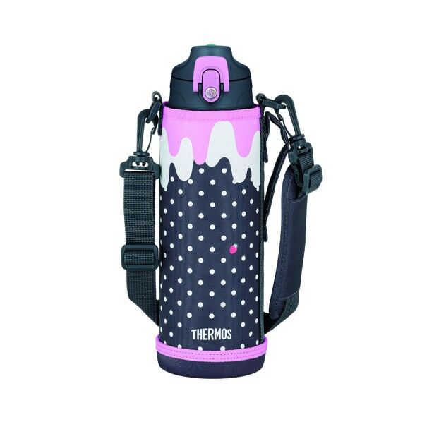 真空断熱2ウェイボトル1.0Lグレーピンク