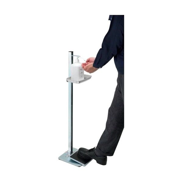 アルコール除菌剤用スタンド(足踏み式) JVC-ST3 6300021229 1点