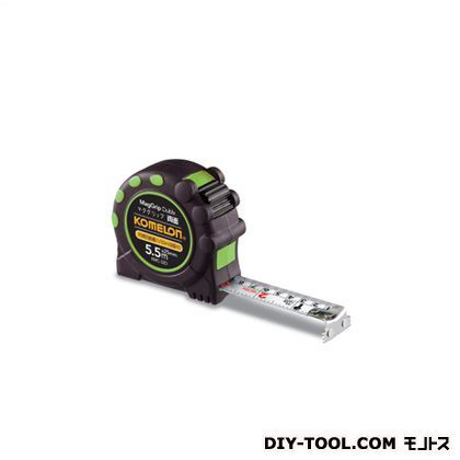 マググリップコンベ尺目 ブラック&グリーン 25×5.5m 809042769 1個