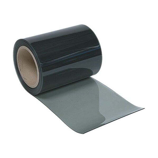 ストリップドアーシート フラットスモークグレー3t×300×30M巻