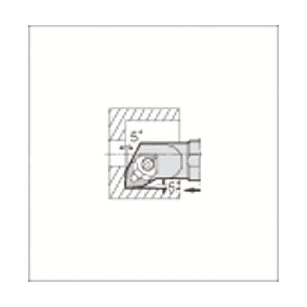 内径・奥端面加工用エクセレントバー S-WWLN08-E