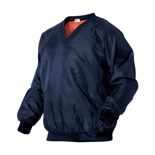 Vネック セミキルトヤッケ