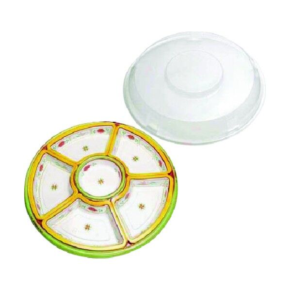 丸型オードブル エメラルドセット TOM-460(10セット入) XAZ0804 1点