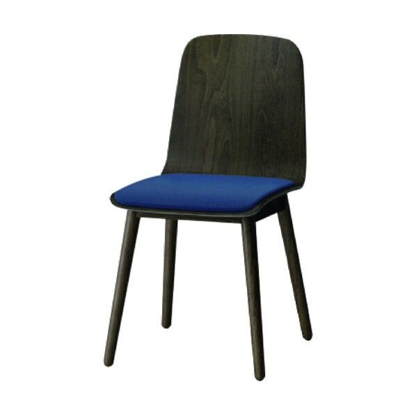 ノットワーク木脚チェア座パッド KLL-124C-DN2 1点