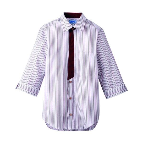 男女兼用七分袖シャツ BT-3121