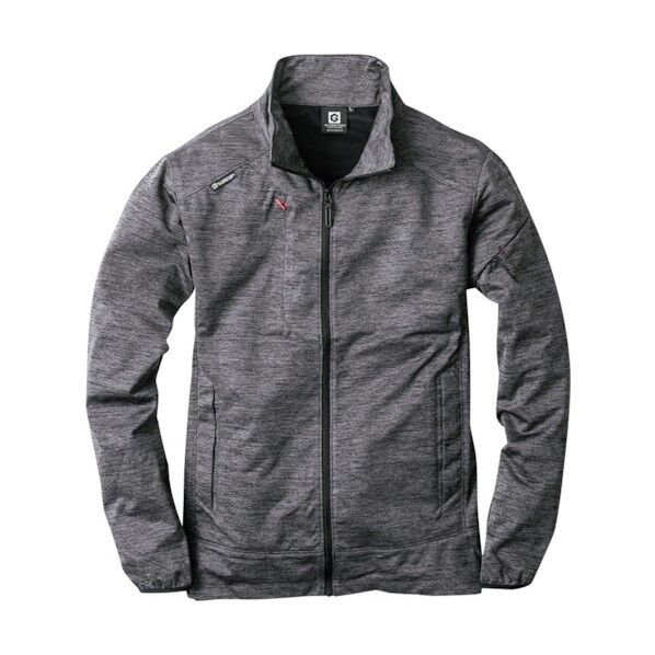 防寒ストレッチジャケット グレーモク L G-2340-53-L 1点