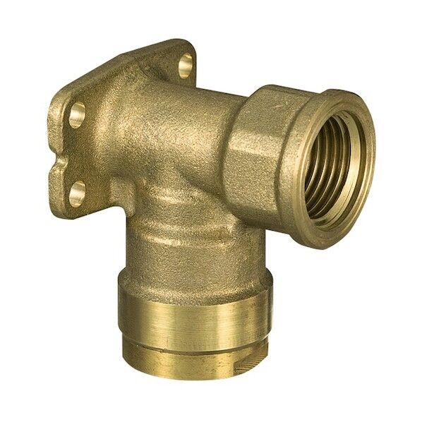 ダブルロックジョイント WL5型 座付水栓エルボ(黄銅) Rp1/2×10A WL5-1310-S 1点