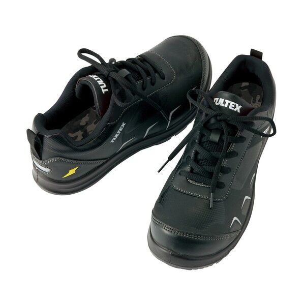 セーフティシューズ(男女兼用) 010ブラック 24.0 51656 1足