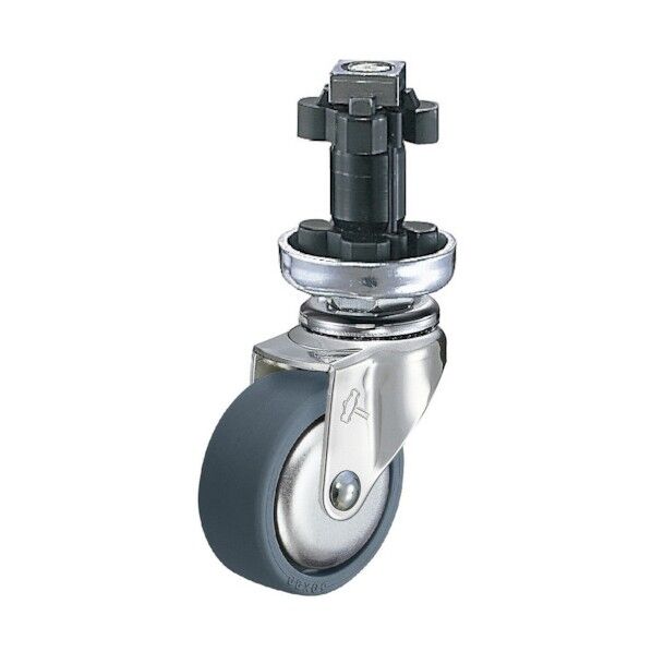 ENシリーズ自在エラストマーB車50mm 平戸車 4202ENLB50 1個