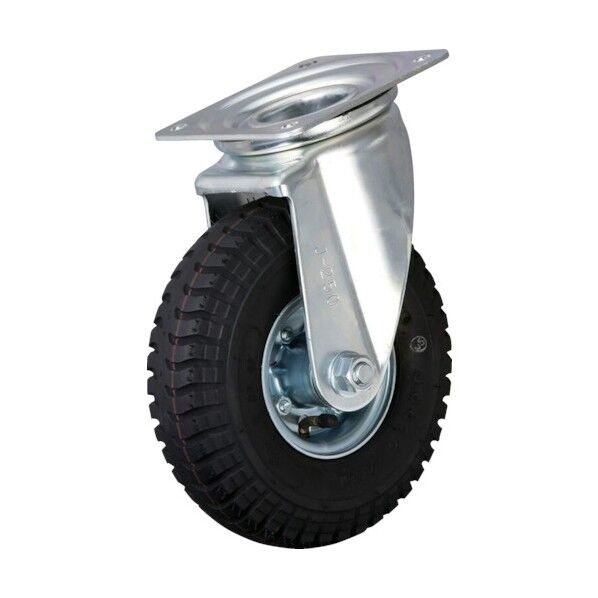 重荷重用キャスター(ニューマチック車) 自在