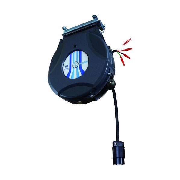 リール 200Vコンセントリール 引掛け式3P接地コンセント ブラックグレー HEP-250L-BG 1点