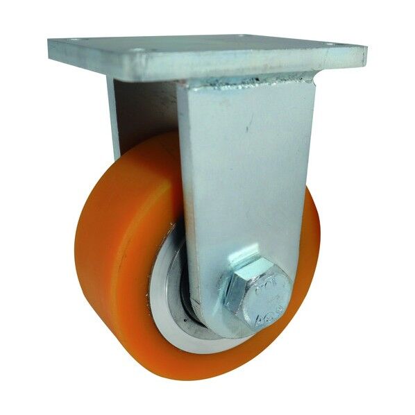 超重量用低床キャスターウレタン車付固定車 2kg GDUK100