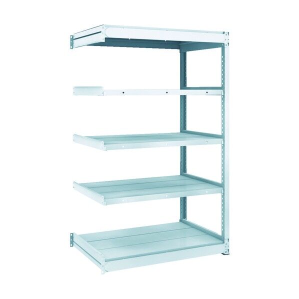 TUG型軽量ボルトレス棚 5段 連結型