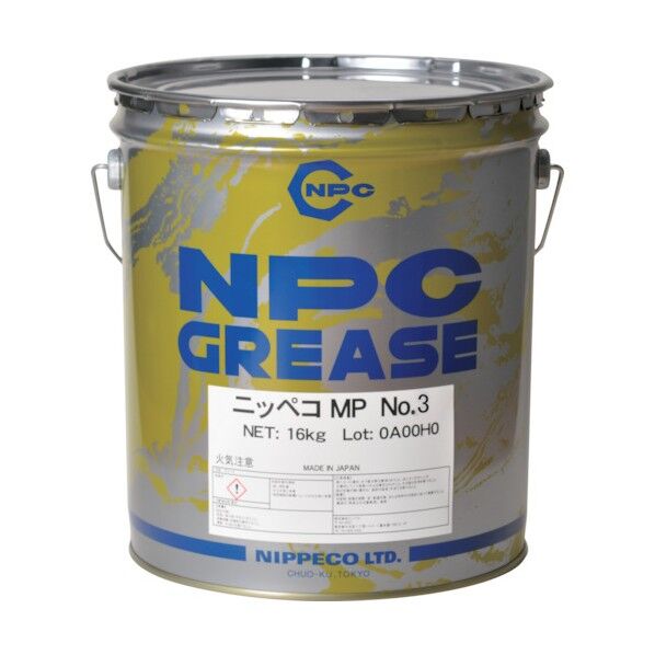 リチウム万能グリース ニッペコMP No.3 16KG 10003071 1点